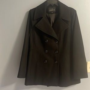 London fog, women’s, black, pea coat. Gorgeous! Like new!
